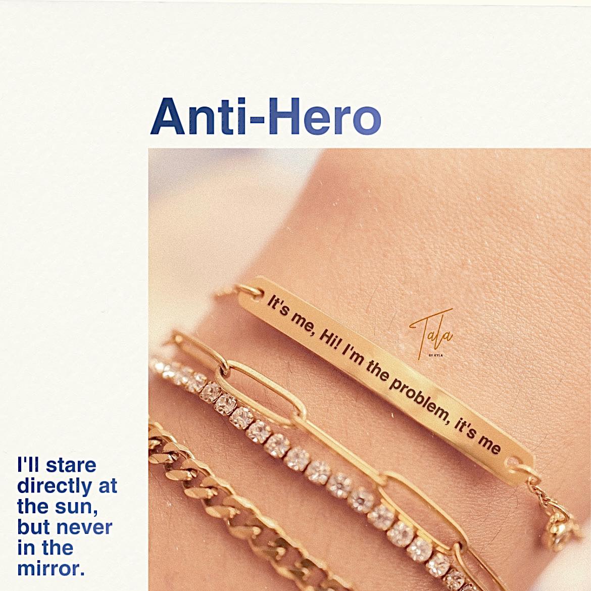 Taylor Swift: Anti-Hero Bracelet